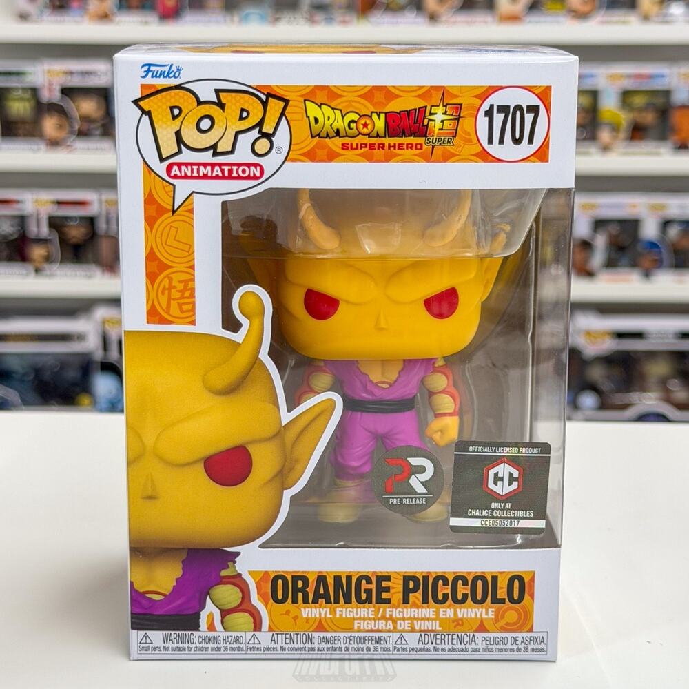 Funko Pop Anime Dragon Ball Super Orange Piccolo Chalice Pre-Release 1707 Figure